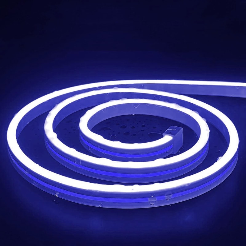 USB Powered Flexible Neon LED Light Strip 2m Waterproof Silicone Ambient Lighting