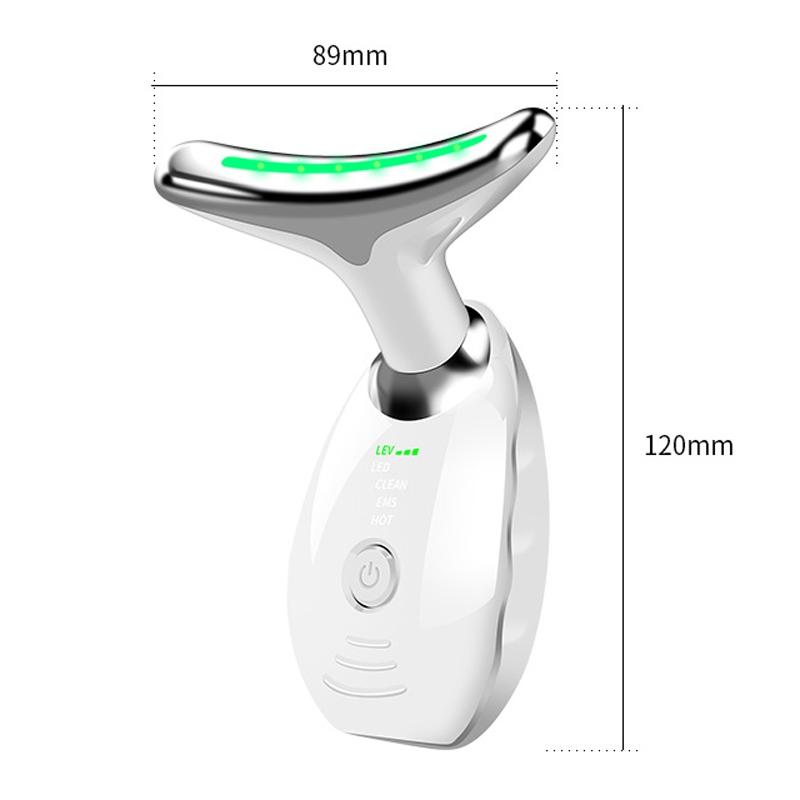 Thermal Neck Massager Face Beauty Device With Vibration For Firming And Relaxation 7