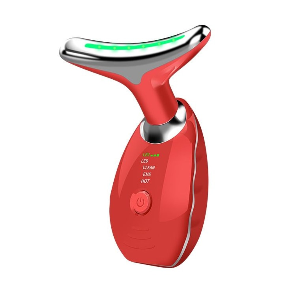 Thermal Neck Massager Face Beauty Device With Vibration For Firming And Relaxation 16
