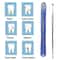 Dog Dental Tartar Remover Tool Stainless Steel Pet Teeth Cleaner Scraper