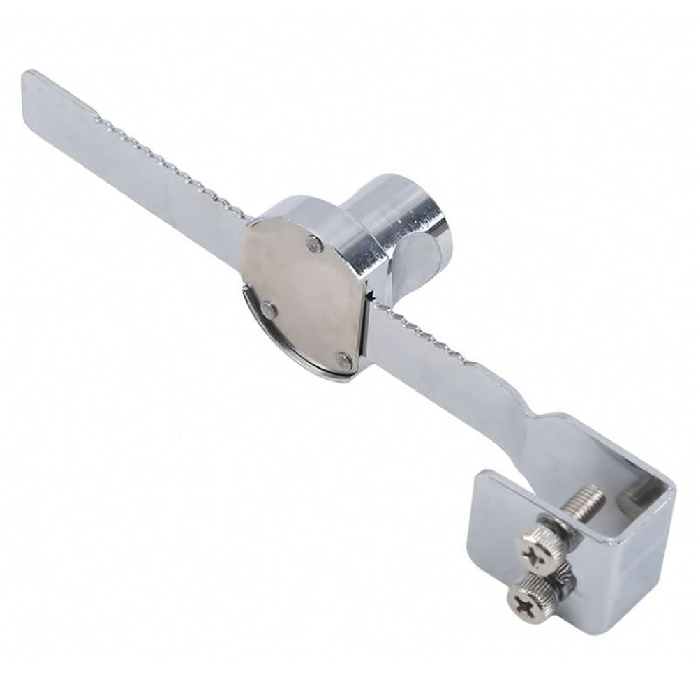 Removable Glass Sliding Door Lock with Key, No Drill Cabinet Door Lock for Secure Displays