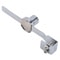 Removable Glass Sliding Door Lock with Key, No Drill Cabinet Door Lock for Secure Displays