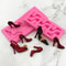 3D High Heel Silicone Mold For Chocolate Fondant Resin Crafts 5