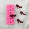 3D High Heel Silicone Mold For Chocolate Fondant Resin Crafts 3