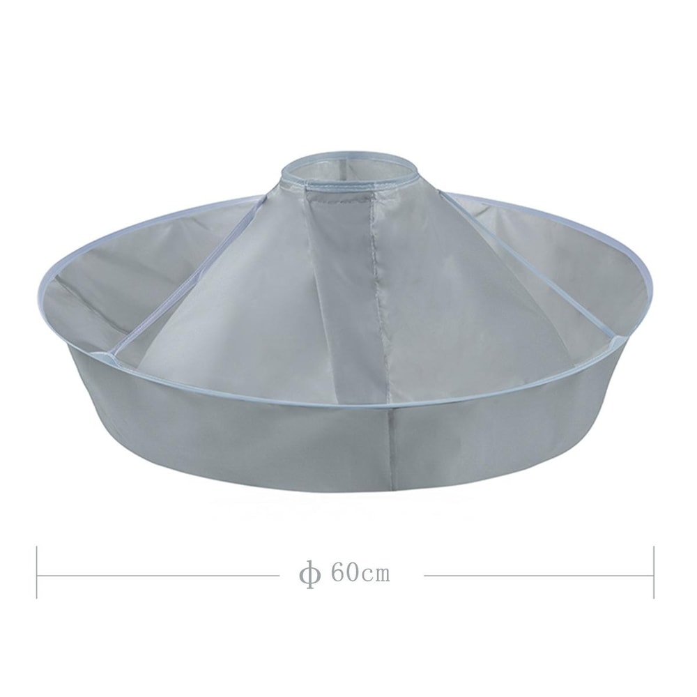 Umbrella Haircut Cape Waterproof Salon Cloak Adjustable Neck Hairdressing Cover 1