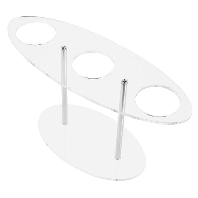 Acrylic Ice Cream Cone Display Stand Rack For Desserts Events 1