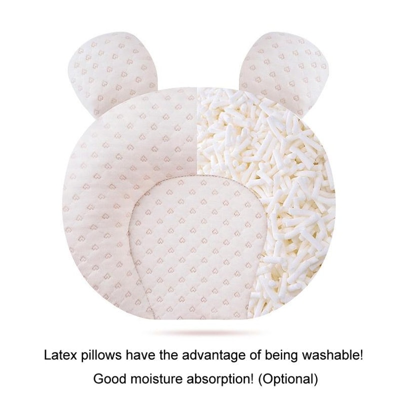 Ergonomic Baby Head Shaping Pillow For Newborns Anti Flat Head Infant Support Cushion 6