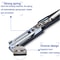 Portable Metal Stapler With Remover Compact Desk Stapler For Office And School 3