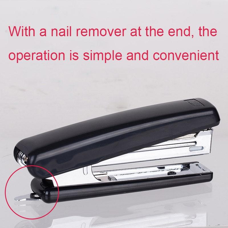 Portable Metal Stapler With Remover Compact Desk Stapler For Office And School 4