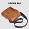 Vintage Canvas Crossbody Messenger Bag Large Capacity Shoulder Backpack 8