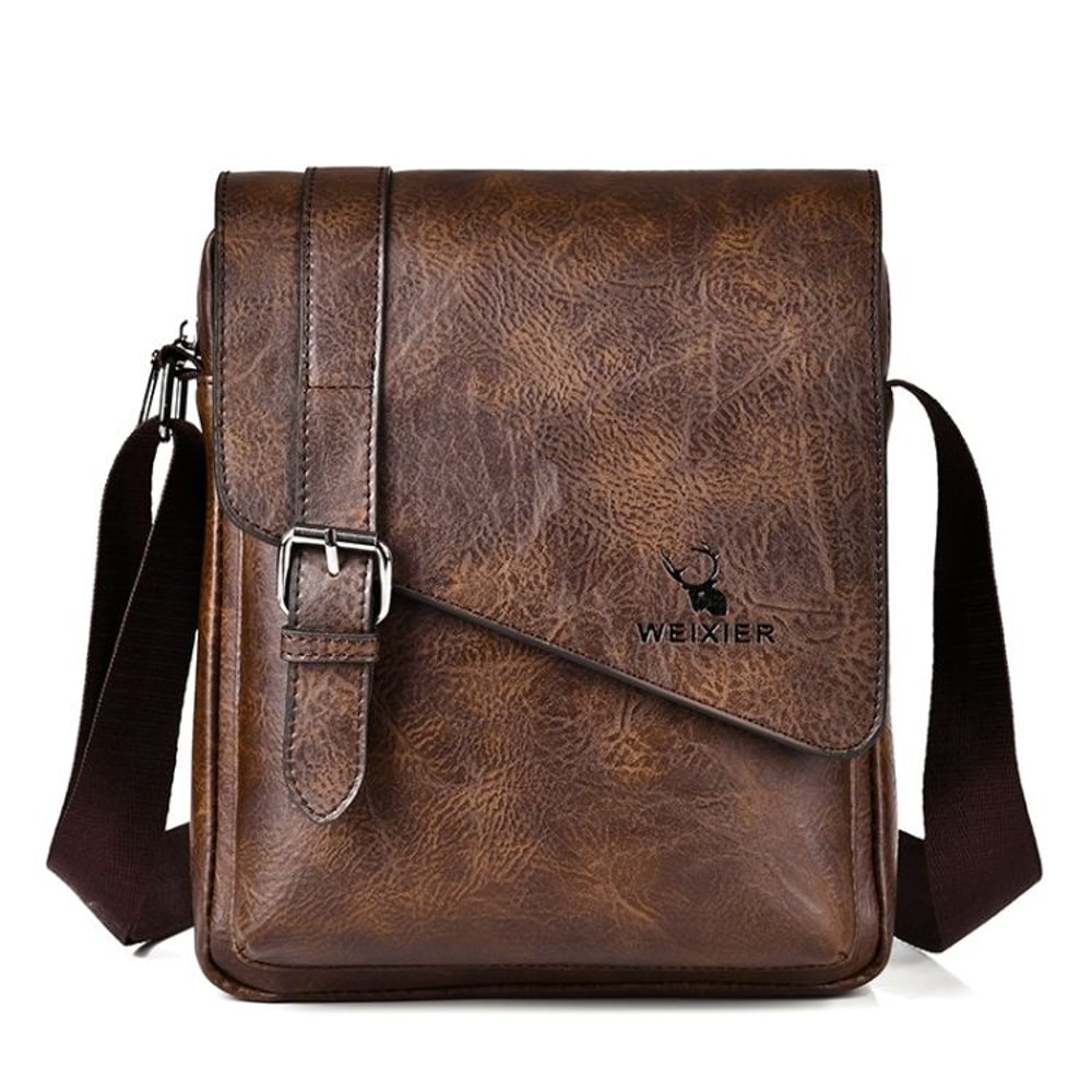 Vintage Canvas Crossbody Messenger Bag Large Capacity Shoulder Backpack 12