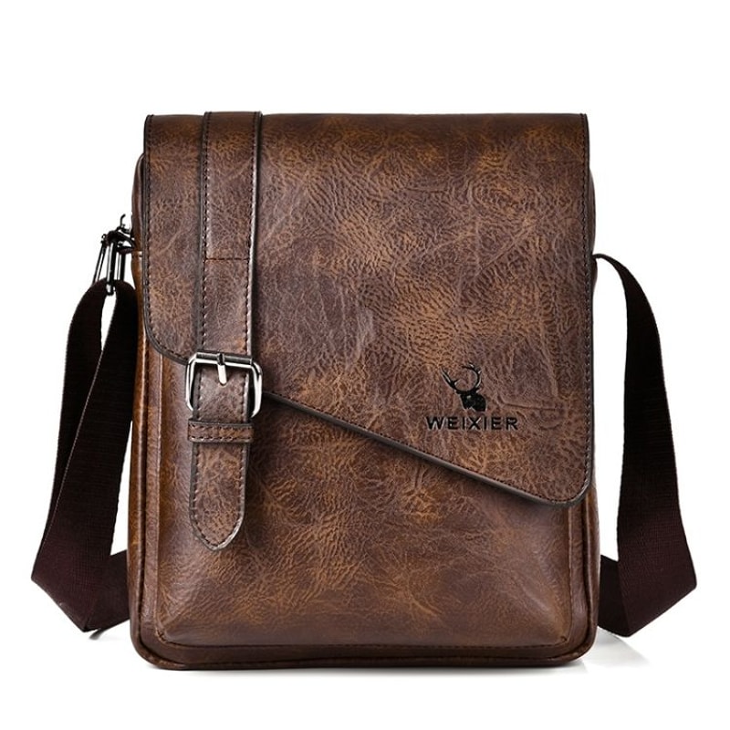 Vintage Canvas Crossbody Messenger Bag Large Capacity Shoulder Backpack 12
