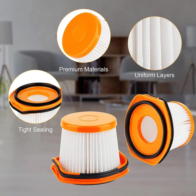 Shark Vacuum Filter Replacement For WS620 WS630 WS632 HEPA Dust Filter Kit 4