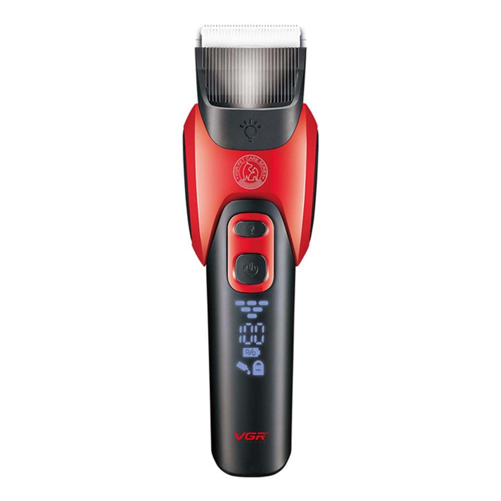 VGR V-208 Quiet pet grooming clippers with LED Display Cordless Dog Hair Trimmer