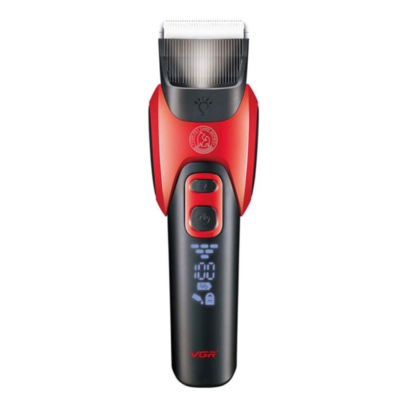 VGR V208 Quiet Pet Grooming Clippers With LED Display Cordless Dog Hair Trimmer 7