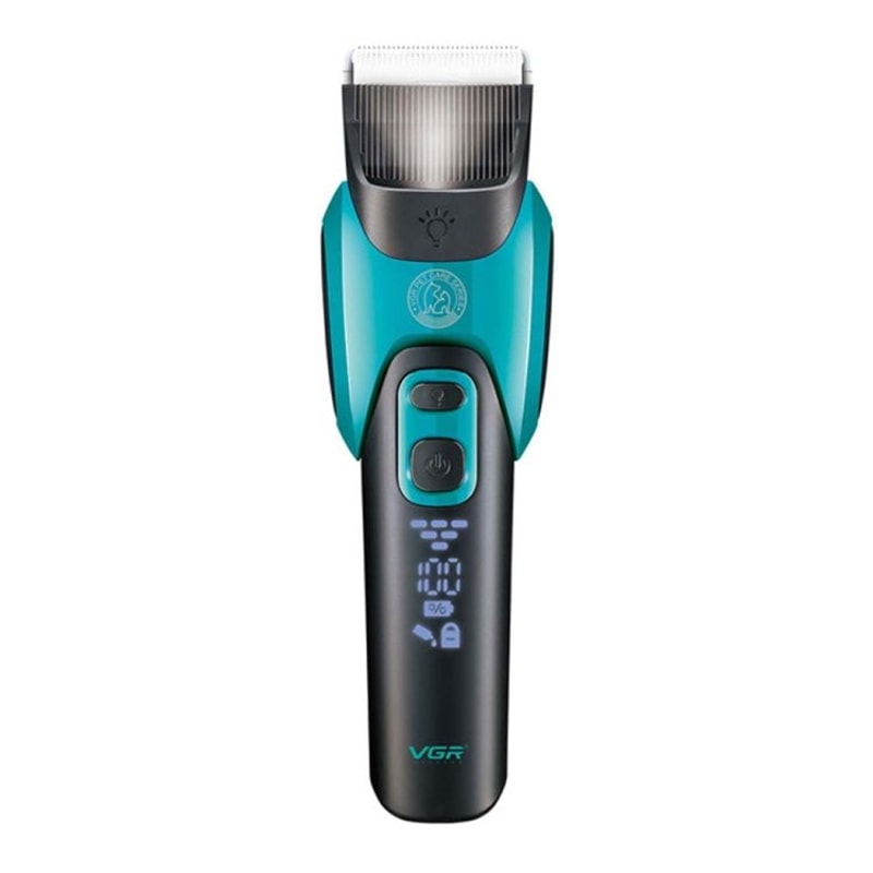 VGR V208 Quiet Pet Grooming Clippers With LED Display Cordless Dog Hair Trimmer 6