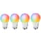 Smart WiFi RGB LED Bulb 4pcs Voice Controlled Color Changing Light 0