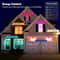 Smart WiFi RGB LED Bulb 4pcs Voice Controlled Color Changing Light 2
