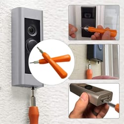 2-in-1 ring doorbell screwdriver torx t6 t15 magnetic tool for easy battery replacement