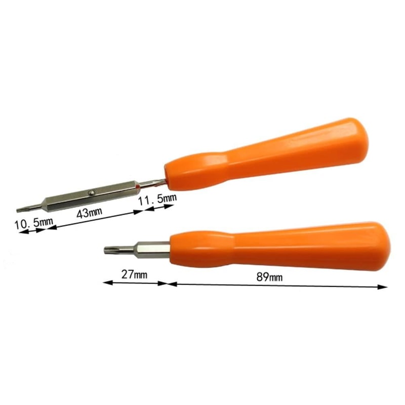 2-in-1 Ring Doorbell Screwdriver Torx T6 T15 Magnetic Tool for Easy Battery Replacement