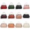 Vintage Leather Crossbody Bag With Buckle Adjustable Strap For Women Everyday Shoulder Handbag 1