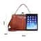 Vintage Leather Crossbody Bag With Buckle Adjustable Strap For Women Everyday Shoulder Handbag 2