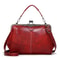 Vintage Leather Crossbody Bag With Buckle Adjustable Strap For Women Everyday Shoulder Handbag 6