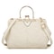 Vintage Leather Crossbody Bag with Buckle Adjustable Strap for Women Everyday Shoulder Handbag