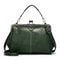Vintage Leather Crossbody Bag With Buckle Adjustable Strap For Women Everyday Shoulder Handbag 7