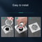 Universal Floor Drain Deodorizer Core With Anti Odor Seal And Insect Barrier 5