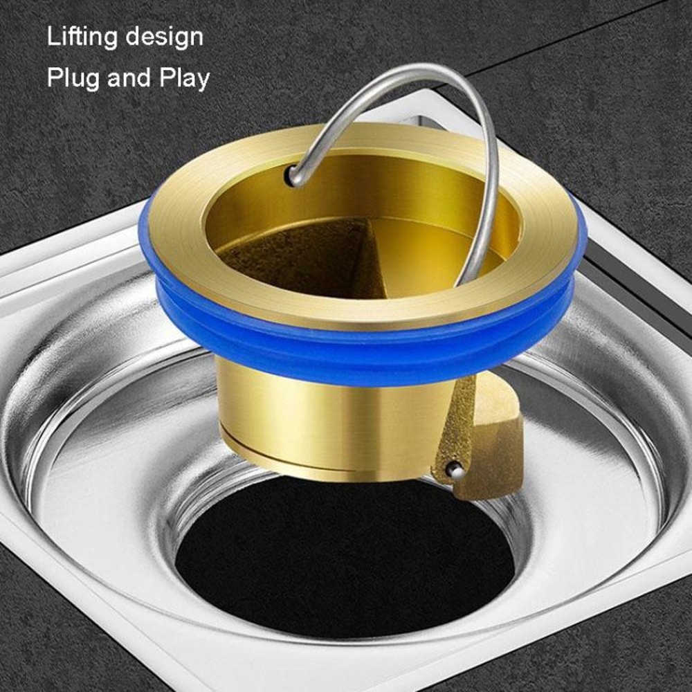 Universal Floor Drain Deodorizer Core With Anti Odor Seal And Insect Barrier 6