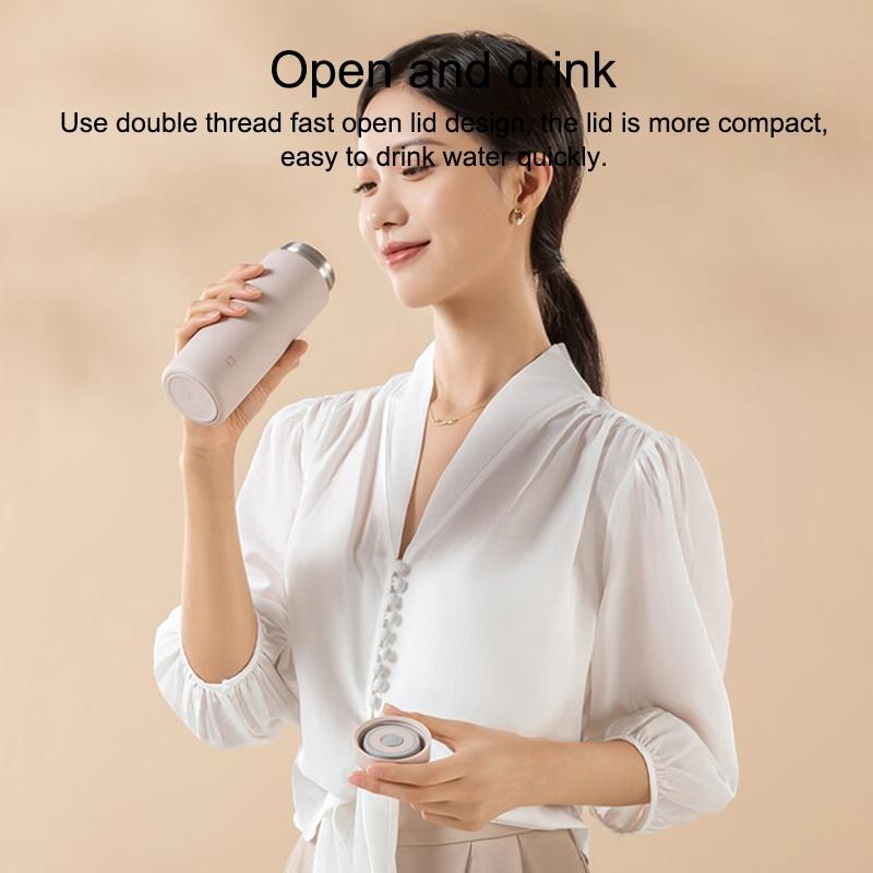 Pocket Thermos Mini Vacuum Flask 350ml Insulated Stainless Steel Travel Mug 5
