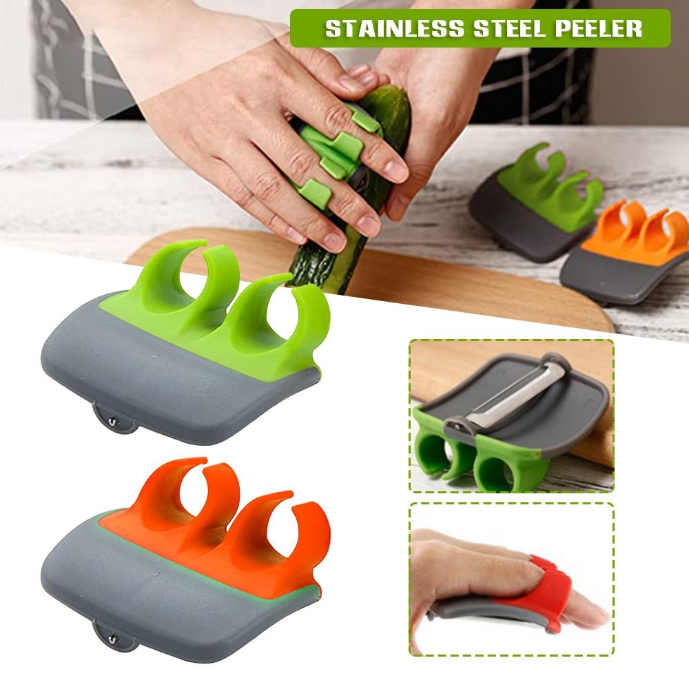 Palm Grip Vegetable Peeler With Stainless Steel Blade Ergonomic Potato Fruit Peeler 1