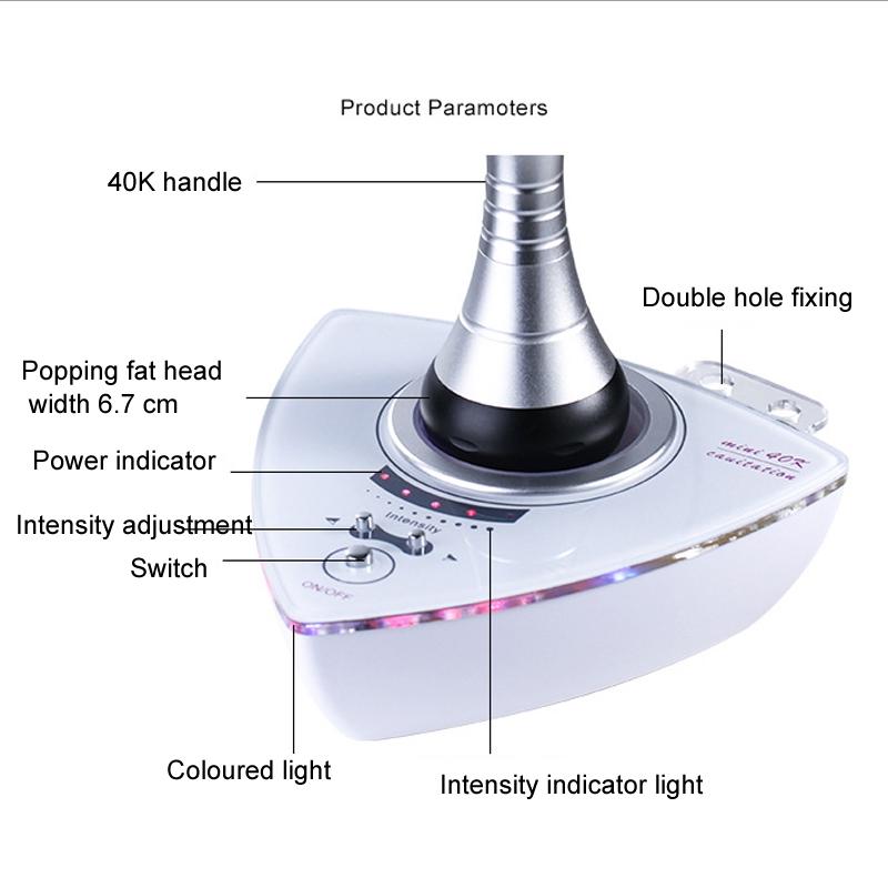 40K Cavitation Fat Burner Machine Non Invasive Body Slimming Device For Home Use 2