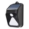 Solar Motion Sensor Alarm Light With Siren Remote Outdoor Security 0