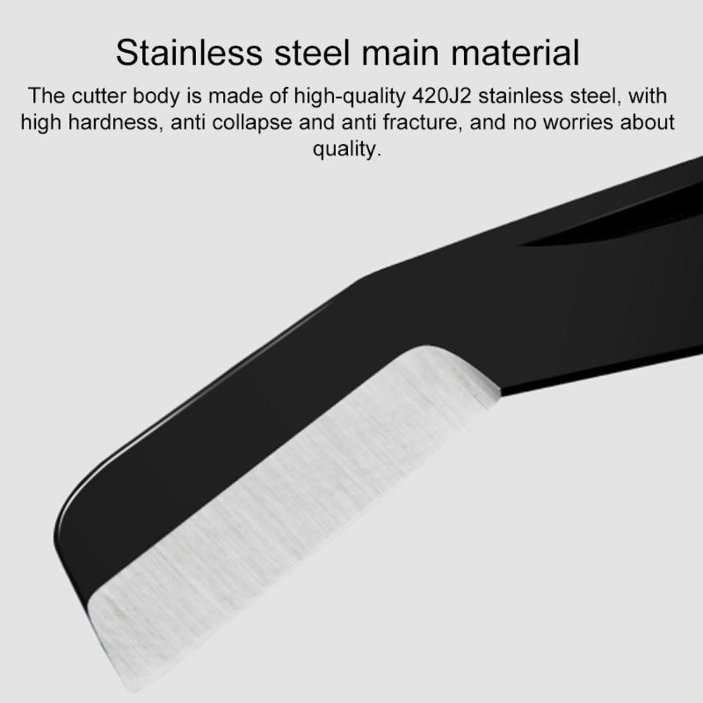 Compact Foldable Utility Knife Stainless Steel Mini Box Cutter for Everyday Carry