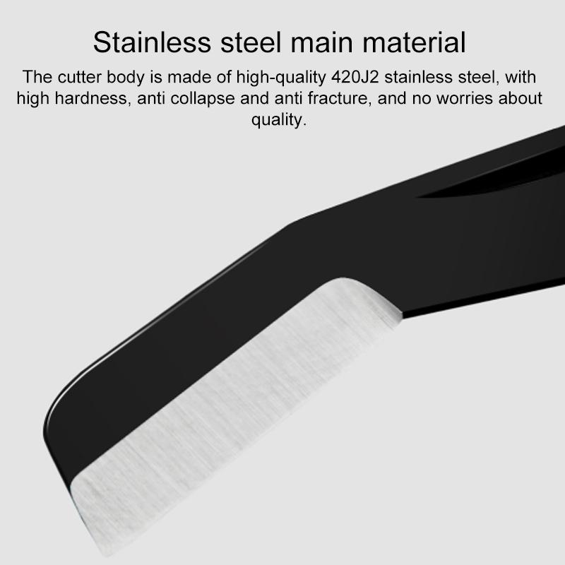 Compact Foldable Utility Knife Stainless Steel Mini Box Cutter for Everyday Carry
