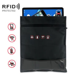 rfid signal blocking faraday bag for phones, car keys & devices privacy shield pouch
