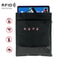 RFID Signal Blocking Faraday Bag for Phones, Car Keys & Devices Privacy Shield Pouch
