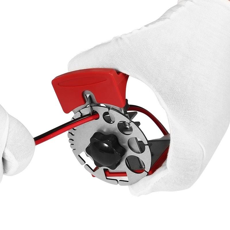 Stainless Steel Wire Stripper Tool Adjustable Handheld Automatic Wire Stripper With MultiGauge Prec 4
