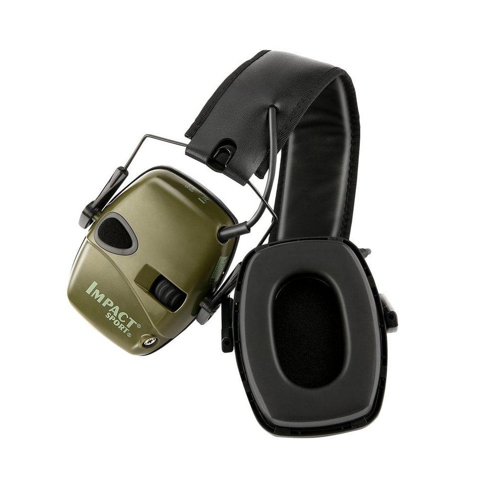 Electronic Noise Cancelling Headphones with Adjustable Fit & Foldable Design for Work and Shooting