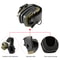 Electronic Noise Cancelling Headphones with Adjustable Fit & Foldable Design for Work and Shooting