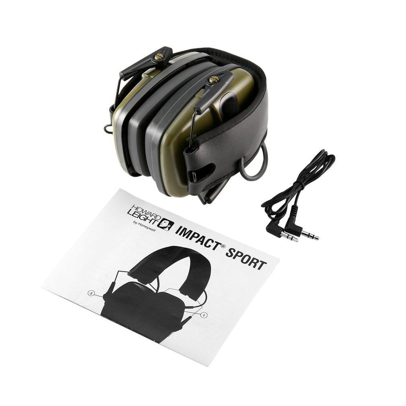 Electronic Noise Cancelling Headphones with Adjustable Fit & Foldable Design for Work and Shooting