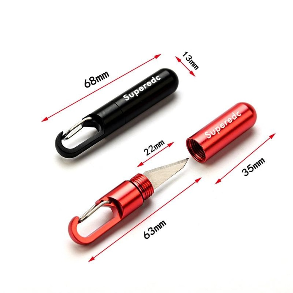 Portable Keychain Utility Knife Mini EDC Cutting Tool 2