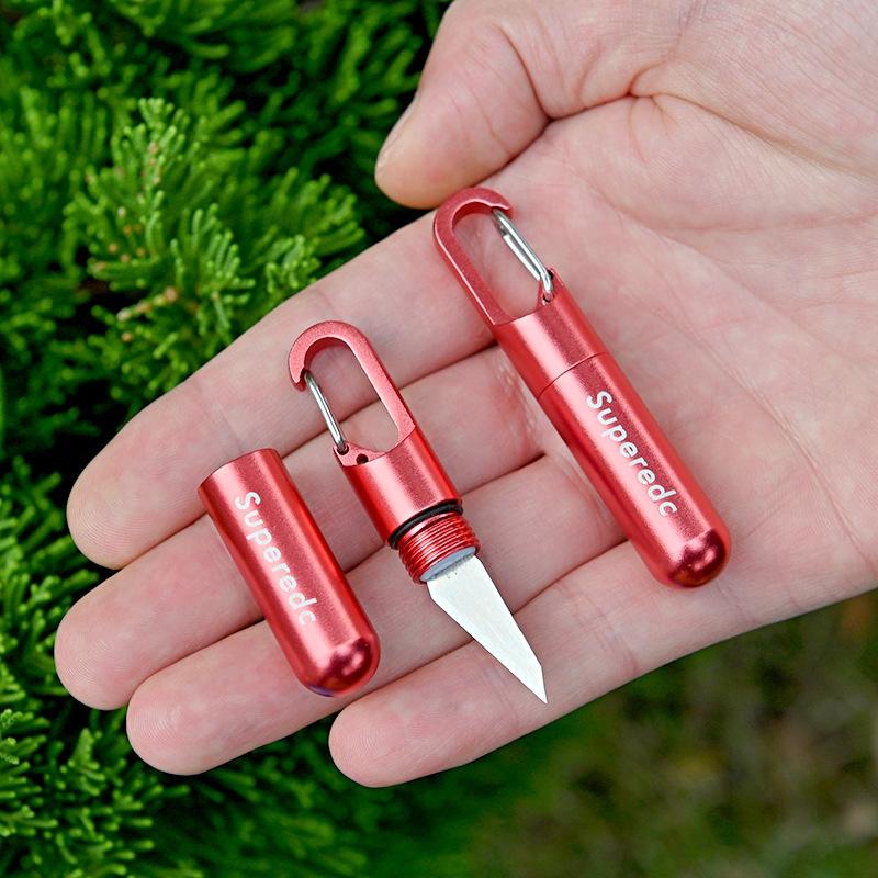 Portable Keychain Utility Knife Mini EDC Cutting Tool 8
