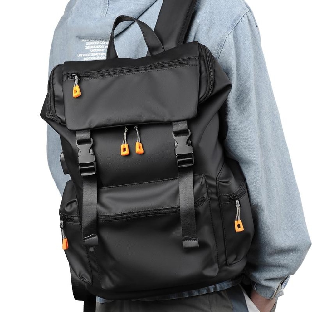 Smart USB Travel Laptop Backpack Large Capacity Waterproof Business Bag 0