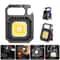 Mini Keychain Flashlight USB Rechargeable Pocket LED Torch 2
