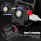 Mini Keychain Flashlight USB Rechargeable Pocket LED Torch 4