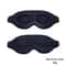 3D Silk Sleep Eye Mask with Nose Wing, Breathable Memory Foam Light Blocking Mask