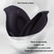 3D Silk Sleep Eye Mask with Nose Wing, Breathable Memory Foam Light Blocking Mask
